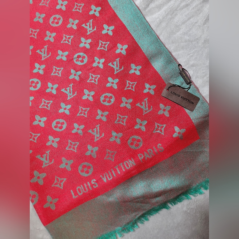 Louis Vuitton silk scarf